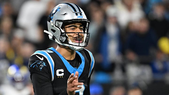 Bryce Young and the Panthers are toward the bottom of the 2027 Super Bowl odds.