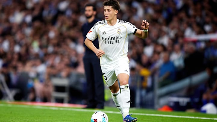 Arda Güler é um dos desfalques do Real Madrid para o confronto diante do Betis, por LaLiga