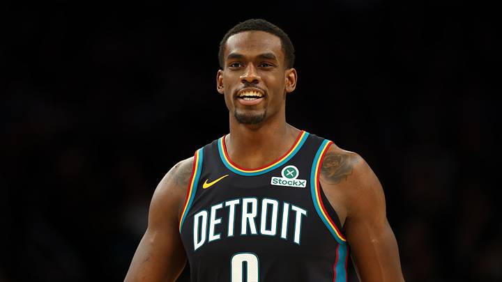 Jan 29, 2026; Phoenix, Arizona, USA; Detroit Pistons center Jalen Duren (0) against the Phoenix Suns at Mortgage Matchup Center. Mandatory Credit: Mark J. Rebilas-Imagn Images Jan 29, 2026; Phoenix, Arizona, USA; Detroit Pistons center Jalen Duren (0) against the Phoenix Suns at Mortgage Matchup Center. Mandatory Credit: Mark J. Rebilas-Imagn Images