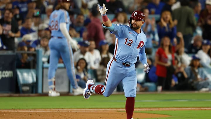 Division Series - Philadelphia Phillies v Los Angeles Dodgers - Game Three Division Series - Philadelphia Phillies v Los Angeles Dodgers - Game Three