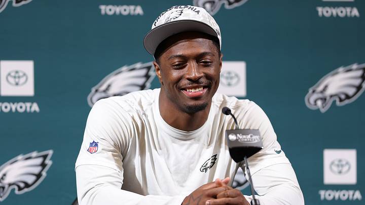 Philadelphia Eagles cornerback Quinyon Mitchell