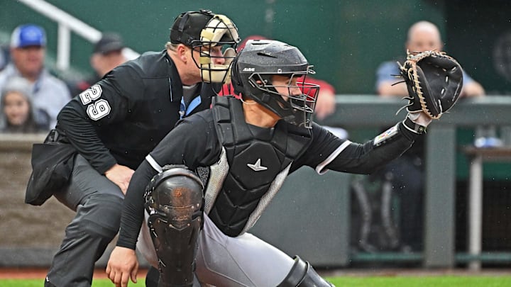 Catcher Matt Thaiss makes his debut with the Tampa Bay Rays on Thursday, catching Shane Baz in the series opener vs. Houston. 