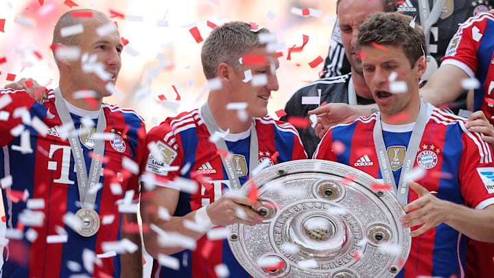 Die Heynckes-Bayern halten den Bundesliga-Rekord für die meisten Punkte einer Saison Die Heynckes-Bayern halten den Bundesliga-Rekord für die meisten Punkte einer Saison