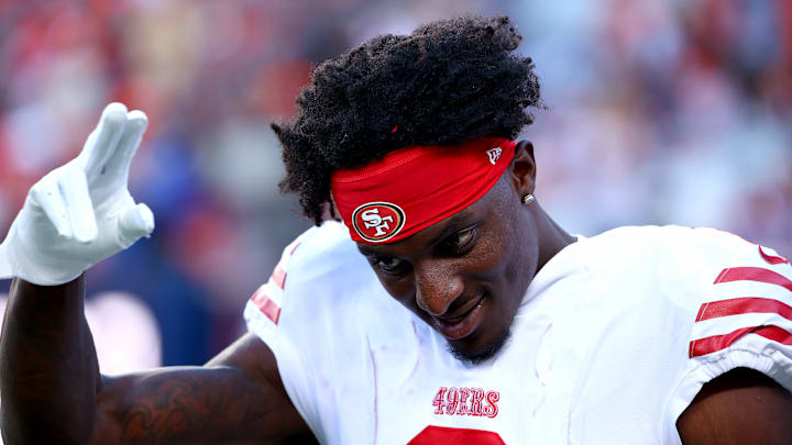 San Francisco 49ers wide receiver Danny Gray (6)