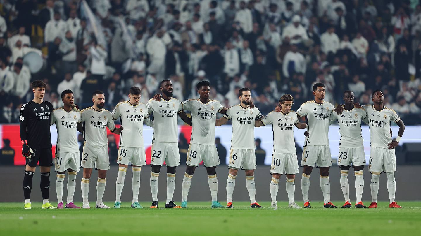 Los 5 jugadores clave para el Real Madrid en la final de la Supercopa ...