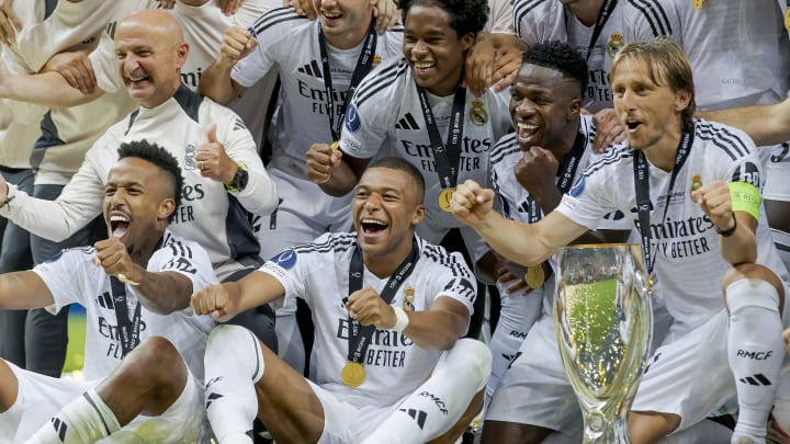 Le Real Madrid, champions de la Supercoupe de l'UEFA 2024