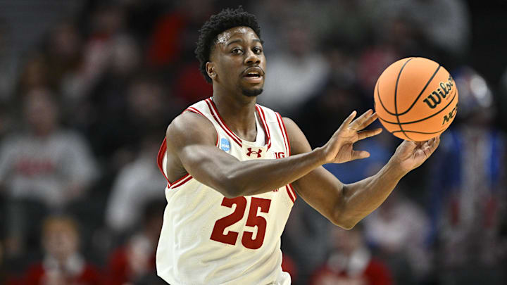 Wisconsin Badgers guard John Blackwell (25)
