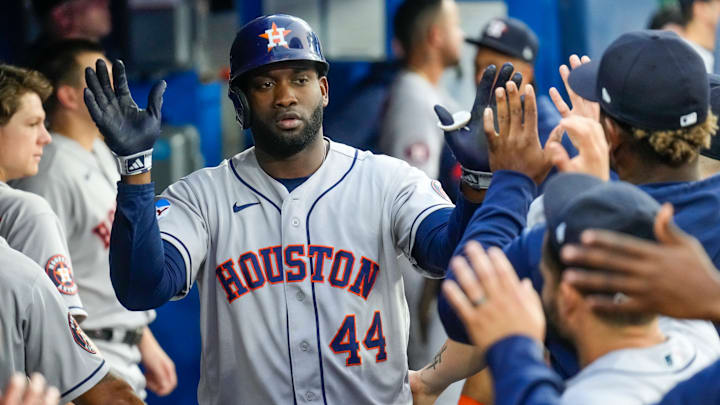 Yordan Álvarez lidera a los Astros en jonrones e impulsadas desde el 2021