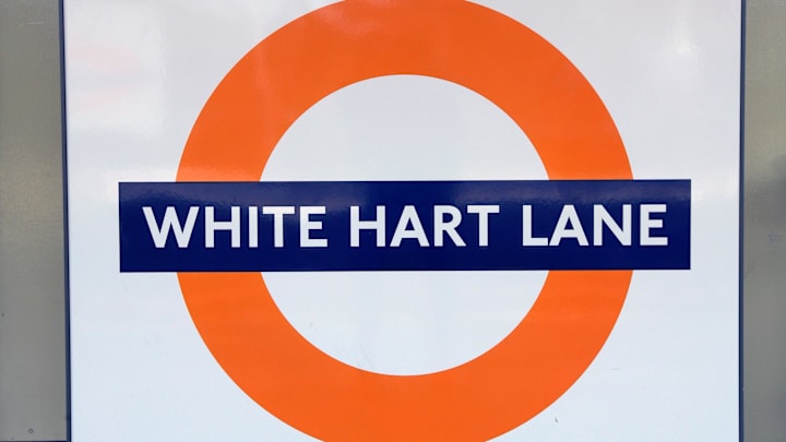 London, United Kingdom; General overall view of the White Hart Lane overground station site near the construction site of the Tottenham Hotspur FC Stadium (White Hart Lane Stadium). The facility will feature a retractable grass field with an artificial surface underneath that would be used for NFL games. A minimum of two games per year will be played during a 10-year partnership between the NFL and the English Premier League team. The Oakland Raiders will play host to the Seattle Seahawks in the