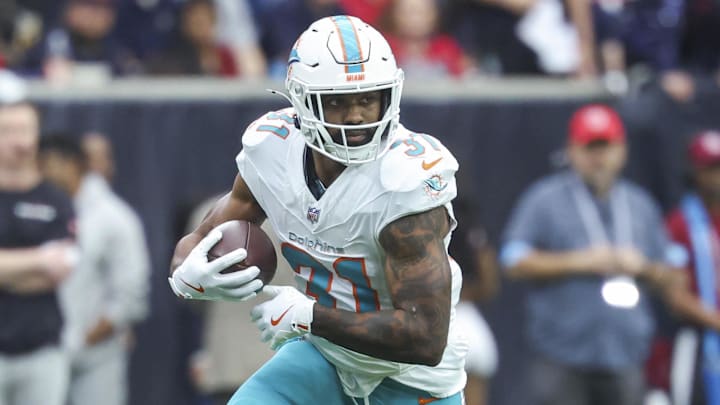 The Miami Dolphins are releasing running back Raheem Mostert.
