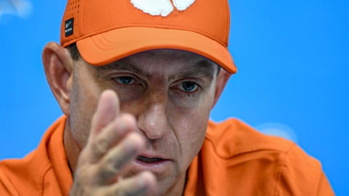 Clemson football coach Dabo Swinney remains the target of intense criticism after Saturday's ugly loss to Georgia, and the general trend of his program since 2020. Clemson football coach Dabo Swinney remains the target of intense criticism after Saturday's ugly loss to Georgia, and the general trend of his program since 2020.