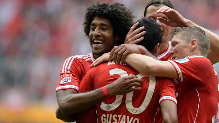 Dante und Luiz Gustavo sind auch heute noch aktiv. 