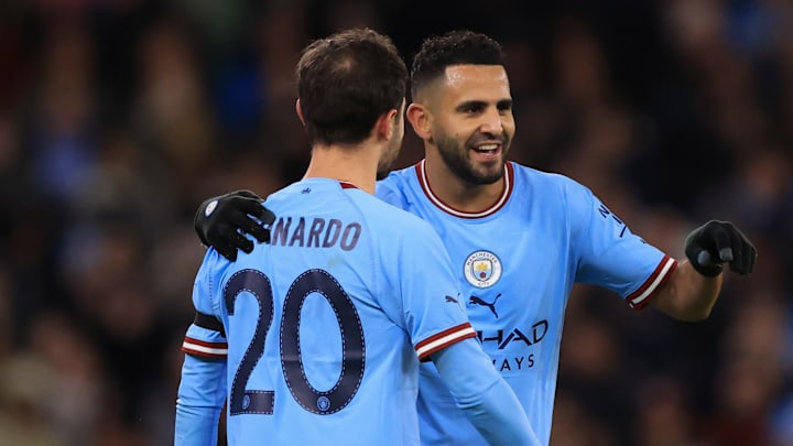 Pep Guardiola happy to have Riyad Mahrez back in form