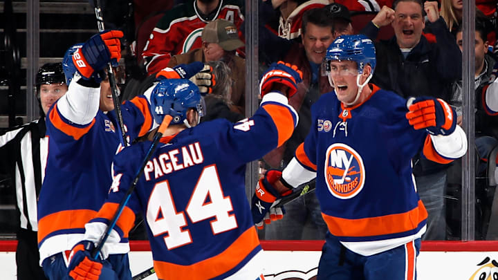 New York Islanders v New Jersey Devils New York Islanders v New Jersey Devils