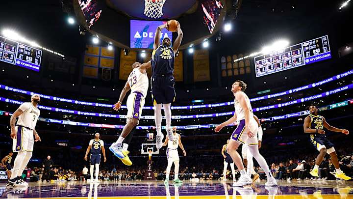 Indiana Pacers v Los Angeles Lakers