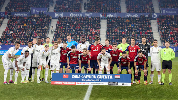 Real Madrid y CA Osasuna Real Madrid y CA Osasuna