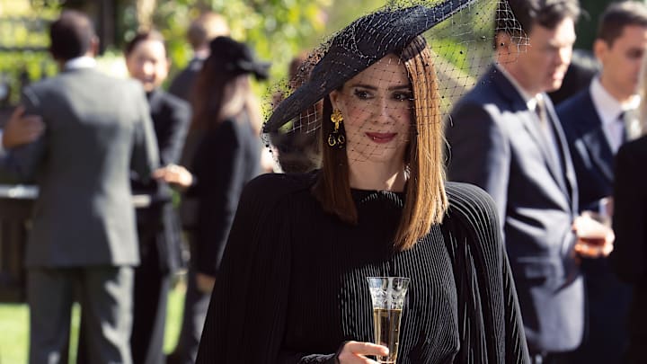 ALL’S FAIR - “Letting Go” - Dina struggles to say goodbye. Carr and Liberty’s feud spills beyond the office. SARAH PAULSON