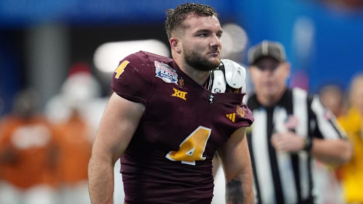 Arizona State Sun Devils running back Cam Skattebo (4).