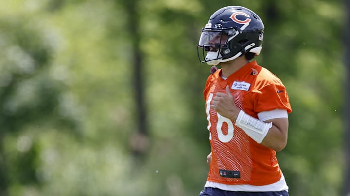 Chicago Bears quarterback Caleb Williams