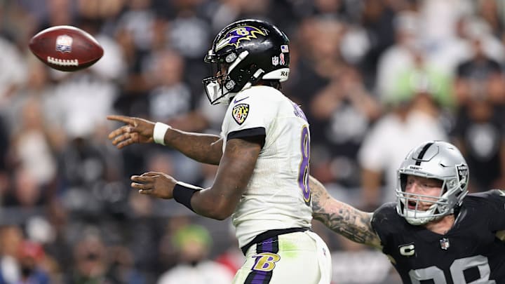 Baltimore Ravens v Las Vegas Raiders