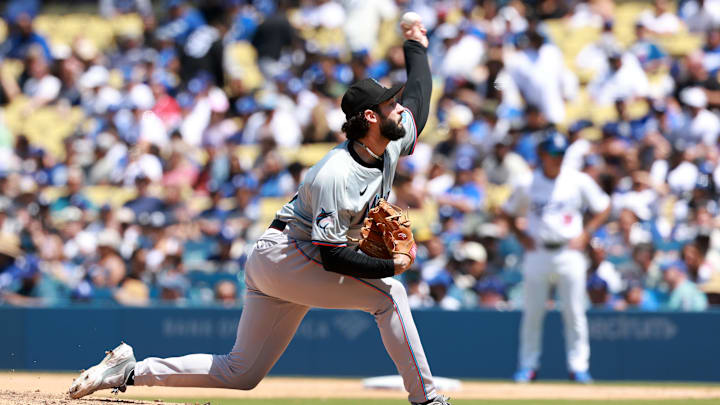 Miami Marlins Relief Pitcher Andrew Nardi