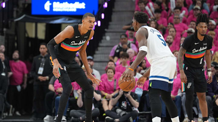 Anthony Edwards and Victor Wembanyama are among the most exciting players left alive in these NBA playoffs. 