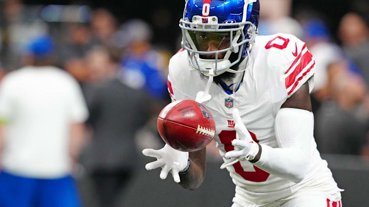 New York Giants wide receiver Parris Campbell 