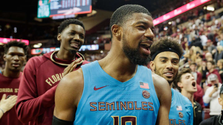 Florida State Seminoles forward Malik Osborne Florida State Seminoles forward Malik Osborne