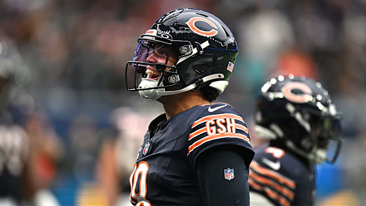 Caleb Williams' arrow is pointing up after yet another fantastic performance against the Jaguars.