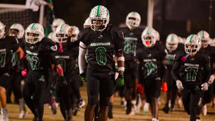 Ashbrook football hosted Crest in a key Big South 5A/6A matchup in Gastonia on Oct. 24, 2025. Ashbrook won 21-14 to claim the league championship.