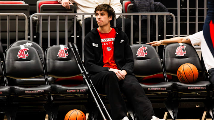 Gonzaga Bulldogs forward Braden Huff.