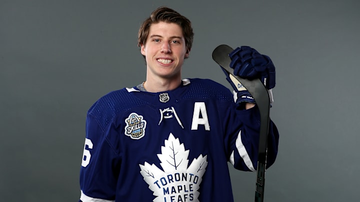 Mitch Marner of the Toronto Maple Leafs
