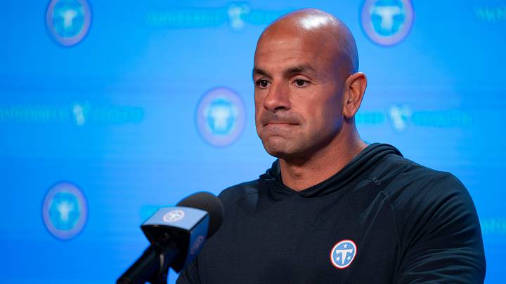 Tennessee Titans head coach Robert Saleh Tennessee Titans head coach Robert Saleh