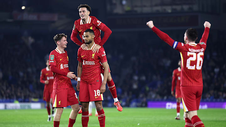 Brighton & Hove Albion v Liverpool - Carabao Cup Fourth Round
