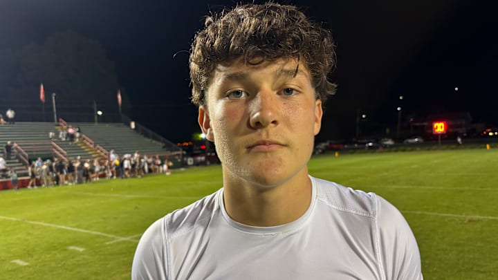 Caine Woods following Dalton vs Ridgeland during the Spring