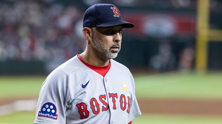 Boston Red Sox manager Alex Cora.
