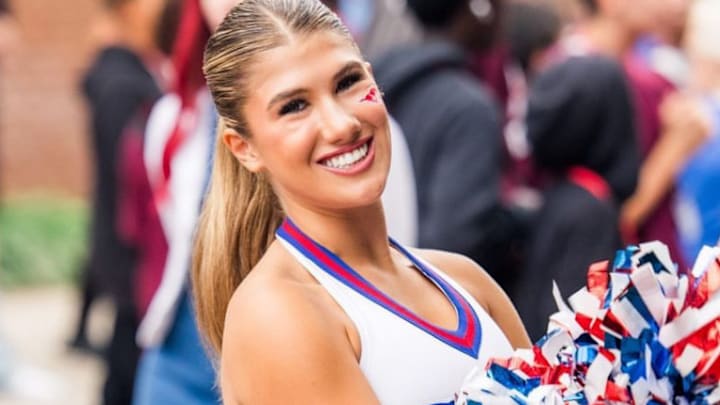 SMU Mustangs cheerleader Ava Hunt