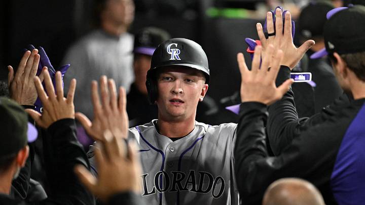 Colorado Rockies first baseman TJ Rumfield Credit: Matt Marton-Imagn Images Colorado Rockies first baseman TJ Rumfield Credit: Matt Marton-Imagn Images
