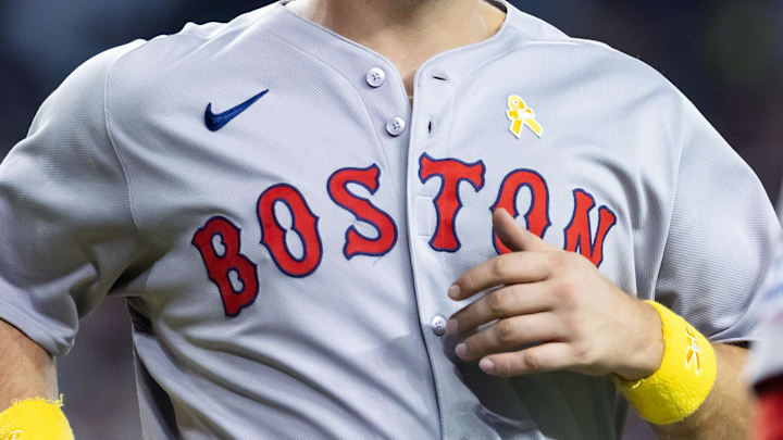 Sep 7, 2025; Phoenix, Arizona, USA; Boston Red Sox first baseman Nathaniel Lowe against the Arizona Diamondbacks at Chase Field. Mandatory Credit: Mark J. Rebilas-Imagn Images Sep 7, 2025; Phoenix, Arizona, USA; Boston Red Sox first baseman Nathaniel Lowe against the Arizona Diamondbacks at Chase Field. Mandatory Credit: Mark J. Rebilas-Imagn Images
