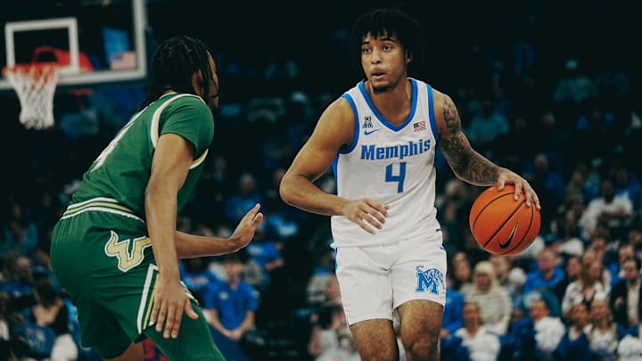 Memphis Tigers’ PJ Haggerty (4)