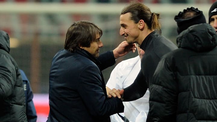 Conte e Ibrahimovic