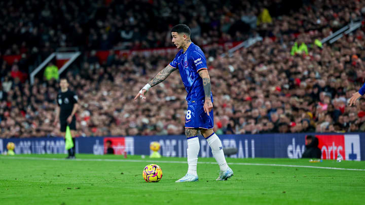 Fernandez came on during the second half for Chelsea at Old Trafford.