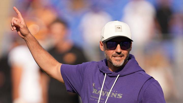 Aug 28, 2026; Baltimore, Maryland, USA; Baltimore Ravens head coach Jesse Minter prior to the game against the Washington Commanders at M&T Bank Stadium. Mandatory Credit: Mitch Stringer-Imagn Images Aug 28, 2026; Baltimore, Maryland, USA; Baltimore Ravens head coach Jesse Minter prior to the game against the Washington Commanders at M&T Bank Stadium. Mandatory Credit: Mitch Stringer-Imagn Images