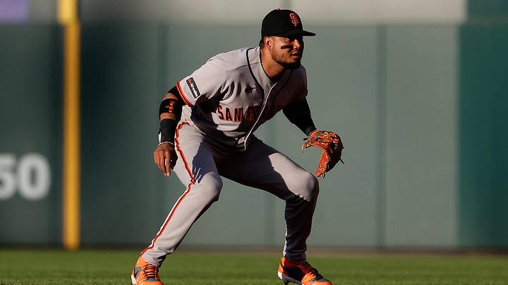 San Francisco Giants second baseman Luis Arraez San Francisco Giants second baseman Luis Arraez