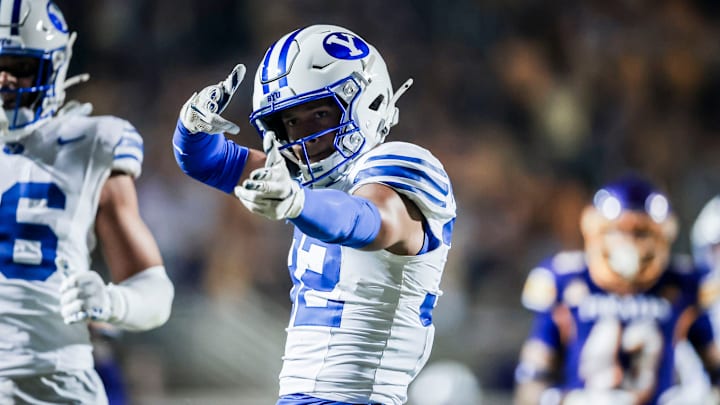 BYU cornerback Marcus McKenzie against East Carolina BYU cornerback Marcus McKenzie against East Carolina