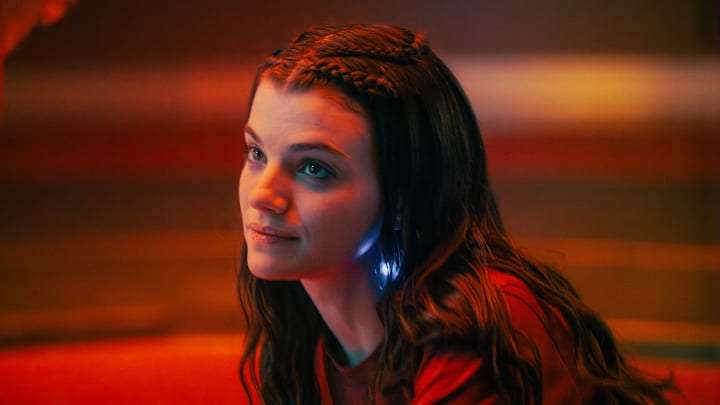 Zoë Steiner as Tarima in season 1, episode 8, of Star Trek: Starfleet Academy streaming on Paramount+. Photo Credit: Michael Gibson/Paramount+