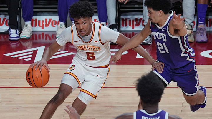Curtis Jones and Iowa State head to UCF on Tuesday for Big 12 Conference action. Curtis Jones and Iowa State head to UCF on Tuesday for Big 12 Conference action.