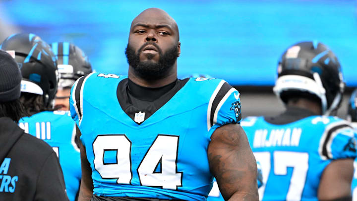 Carolina Panthers defensive end A'Shawn Robinson (94) before the game