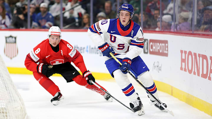 Preliminary Round - Group A, Game 7 United States vs Switzerland - 2026 IIHF World Junior Hockey Preliminary Round - Group A, Game 7 United States vs Switzerland - 2026 IIHF World Junior Hockey