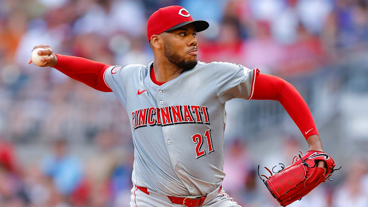 Cincinnati Reds pitcher Hunter Greene